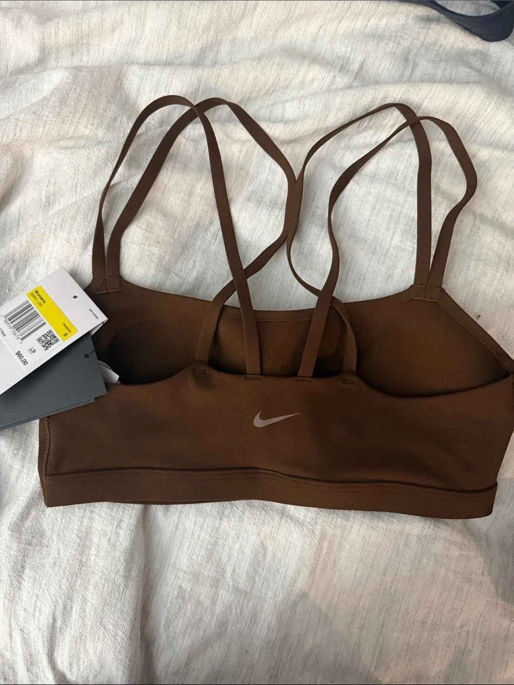 Nike Zenvy strappy sports bra